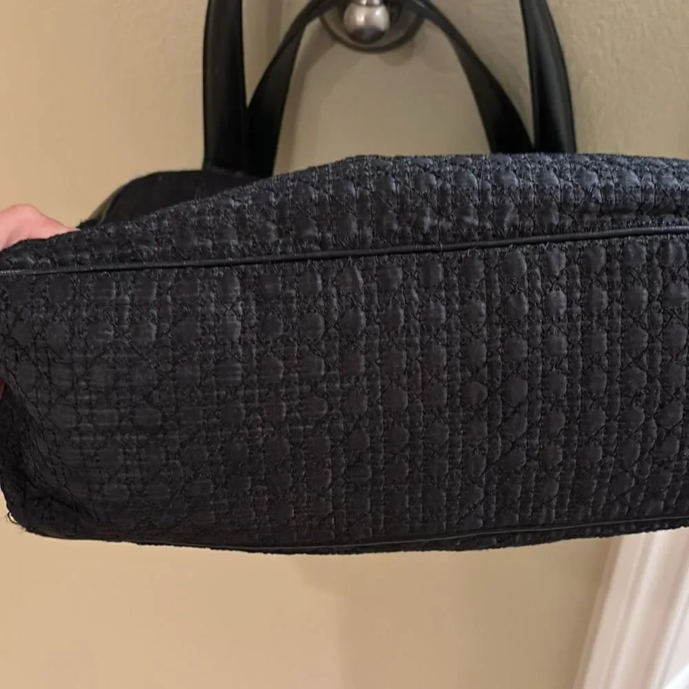 Dior woman's black qulited purse - Picture 12 of 16